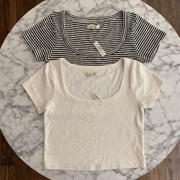 Madewell Tops - Bundle: Perfect Madewell Cropped Basic Tees